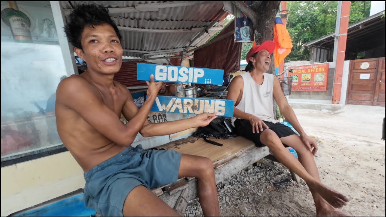 The friendly locals of Gilli Trawangan 🇮🇩