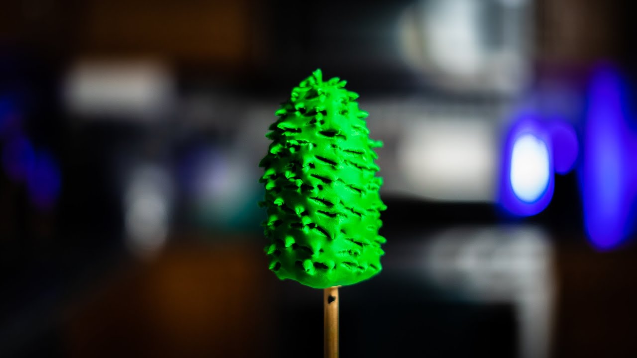 How to Make an Easy Fortnite Tree - Cake Decorating