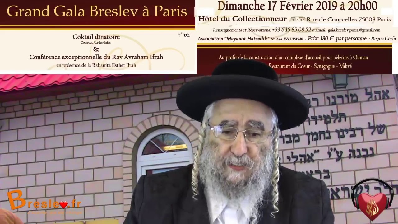 Vider son coeur et son esprit du negatif - rav avraham ifrah