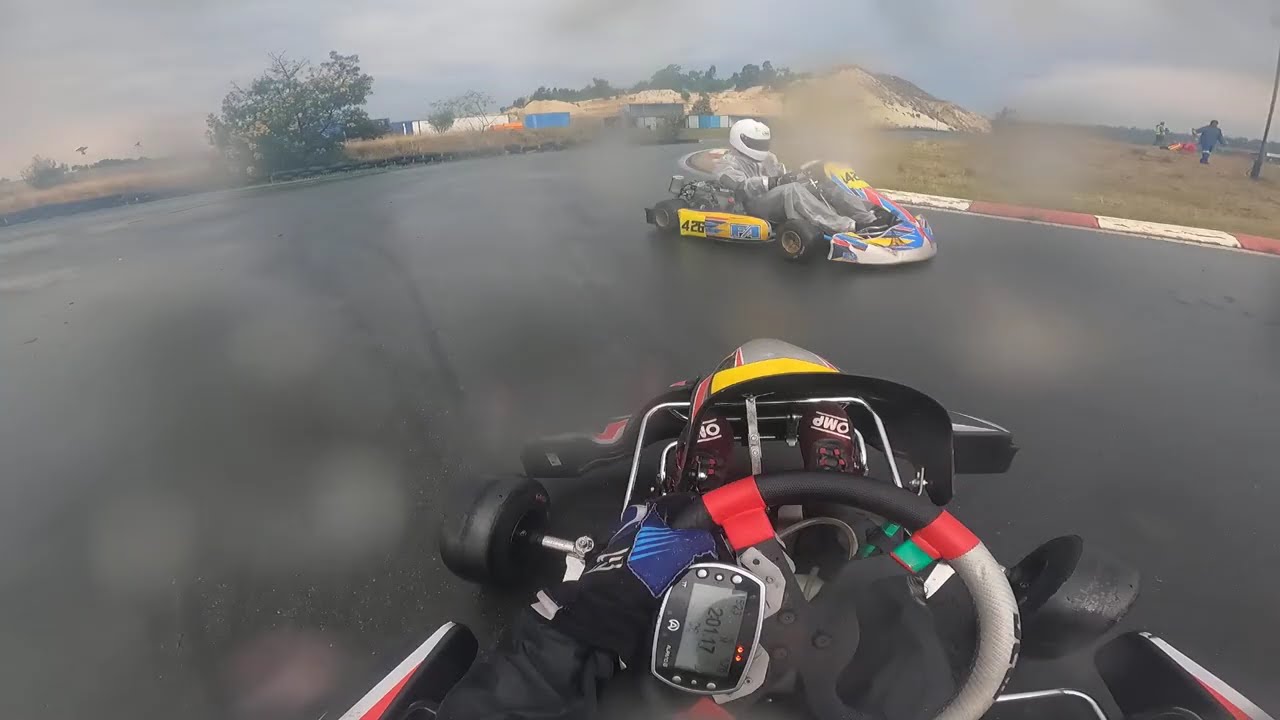 Wet Slick Karting Race (F400) at Formula K