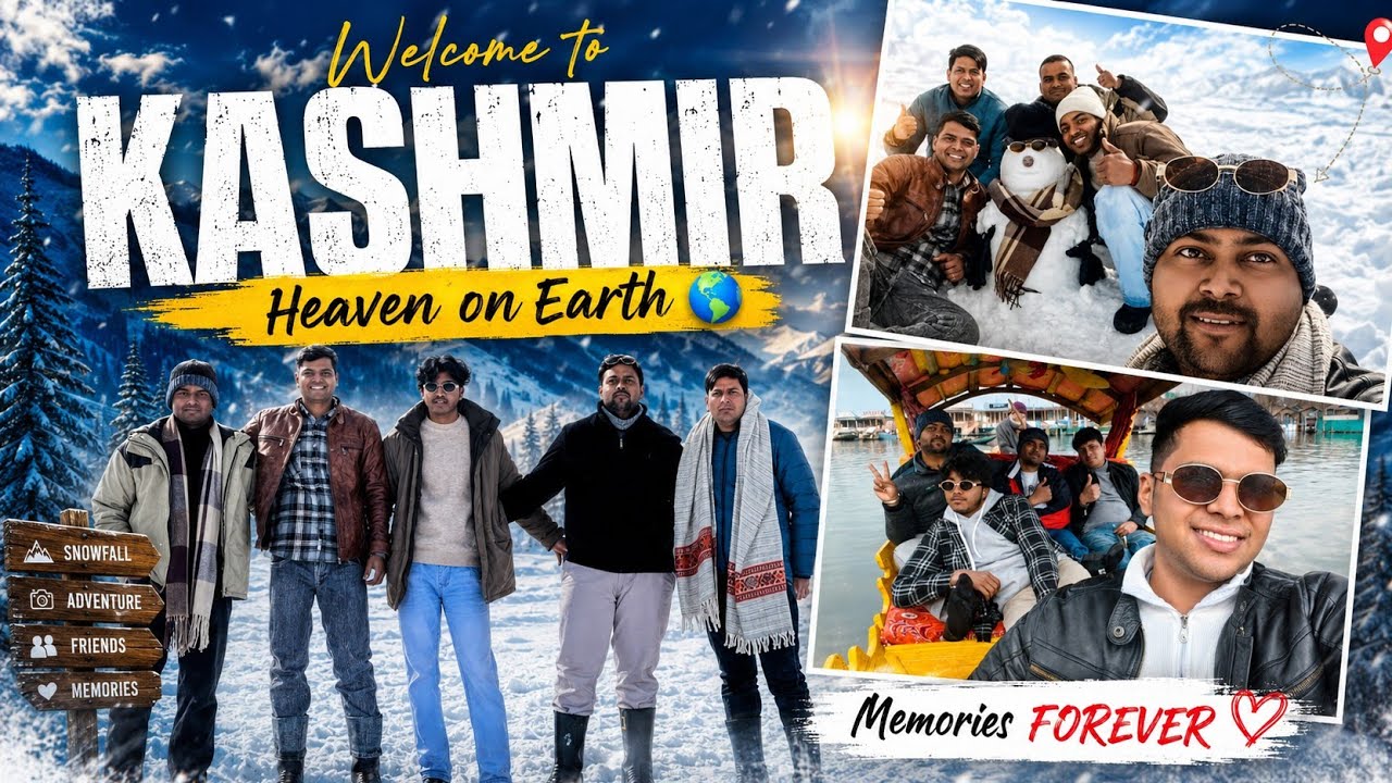 KASHMIR TRIP WITH FRIENDS 🫂 | PART 2