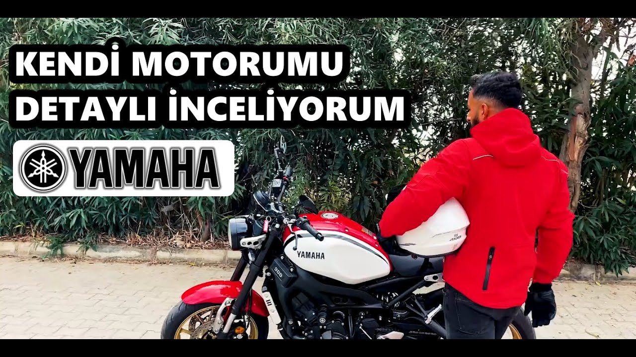 YAMAHA XSR 900 İNCELEMESİ MOTOVLOG SERİSİ DEVAM EDİYOR #006