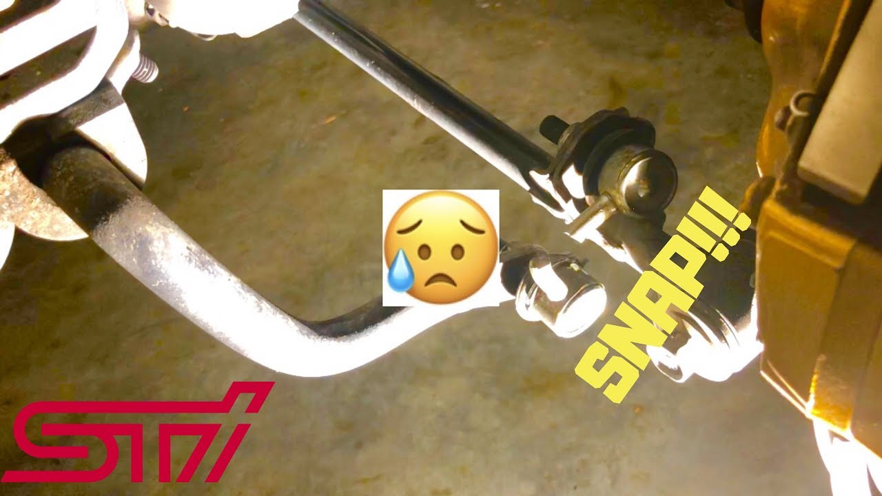 Perrin Rear Sway Bar Install & Kartboy Rear Endlink Install