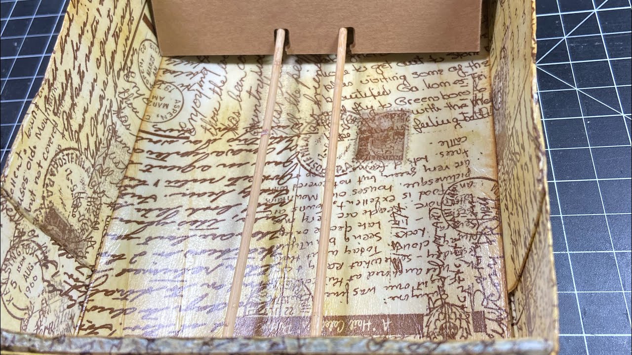 Getting Closer to finishing the Rolodex Box