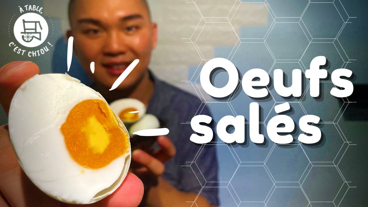 Oeuf salé - Recette d'oeufs de cane salés