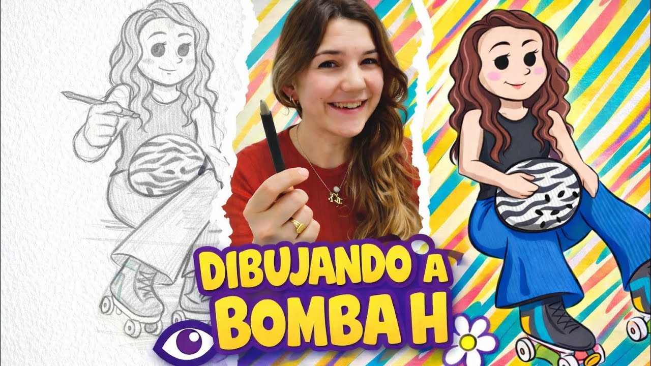 Dibujando a Bomba H | De boceto a ilustración digital