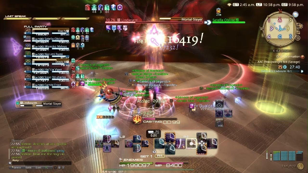 M12s P1 Clear BLM POV 2.40 GCD