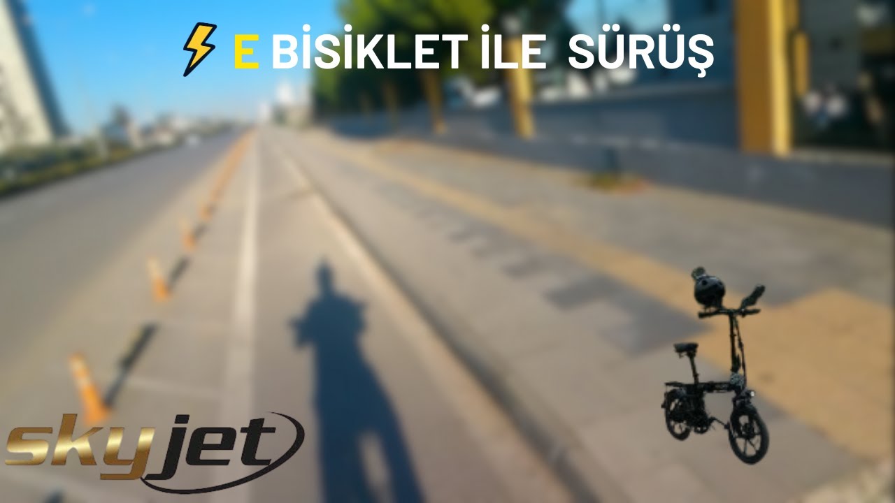 E Bisikletimle Vlog Çekiyorum⚡