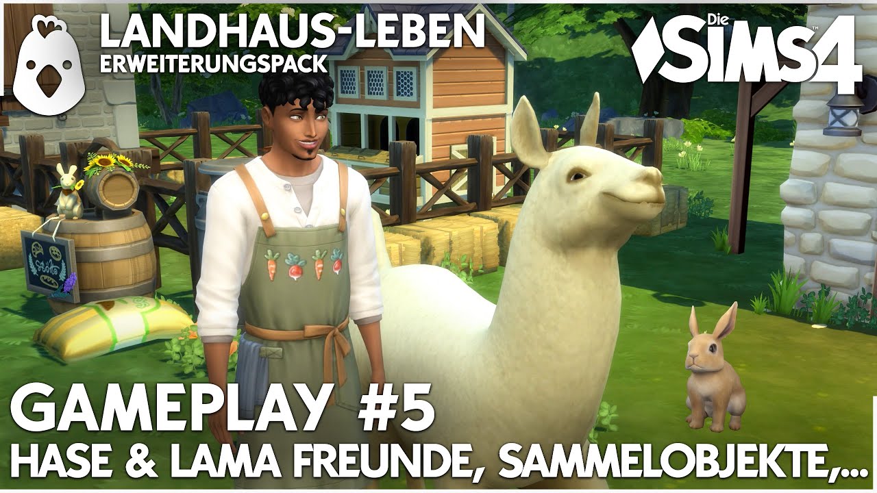 Landhaus Leben 💚 GAMEPLAY #5 mit Tierfreundschaften System und Sammelobjekten (deutsch)