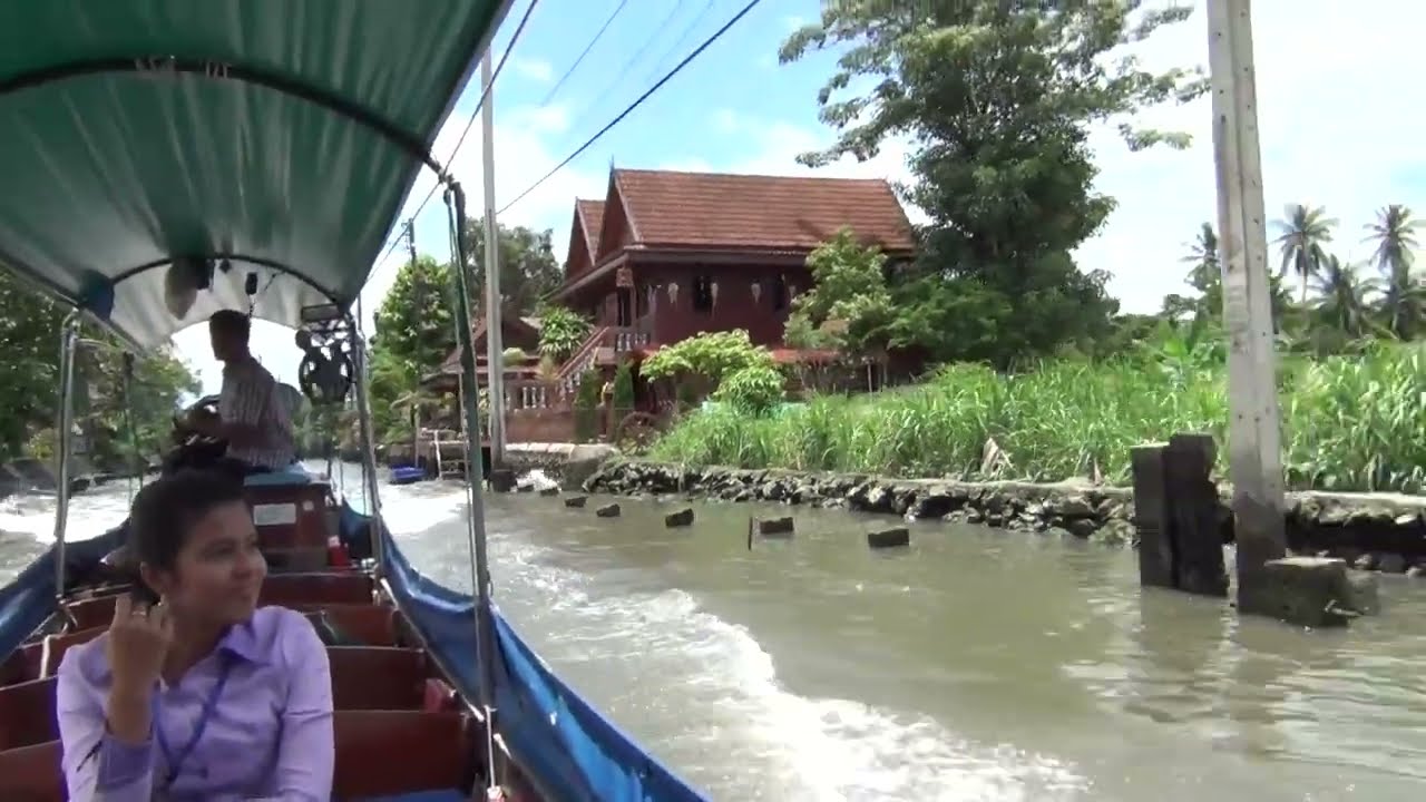 THAILAND, BANGKOK canals ride