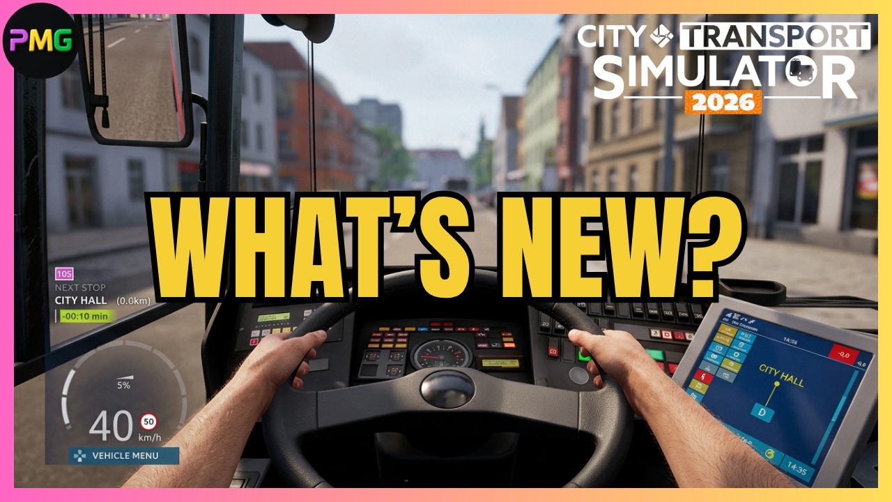 City Transport Simulator 2026 на PS5: что нового в обновлении V26.2.0?