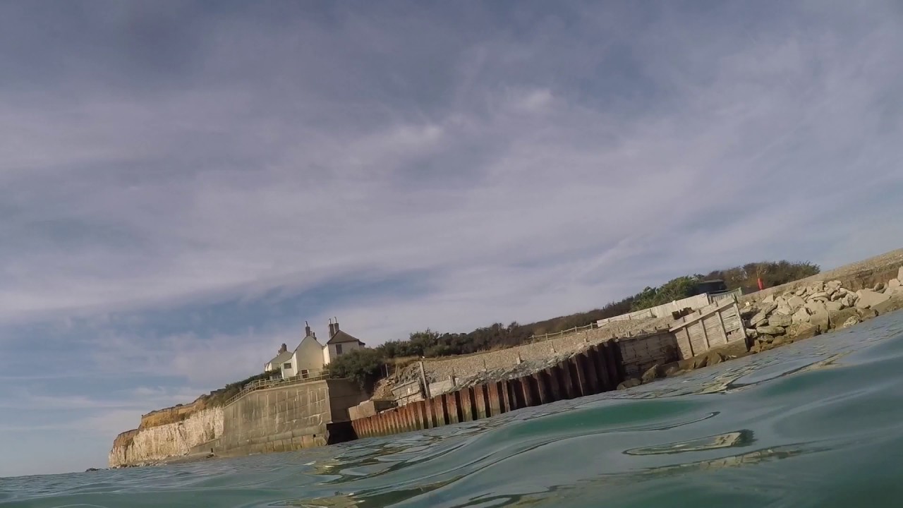 28 October 2016 cuckmere river mouth and Hope gap spearfishing sussex