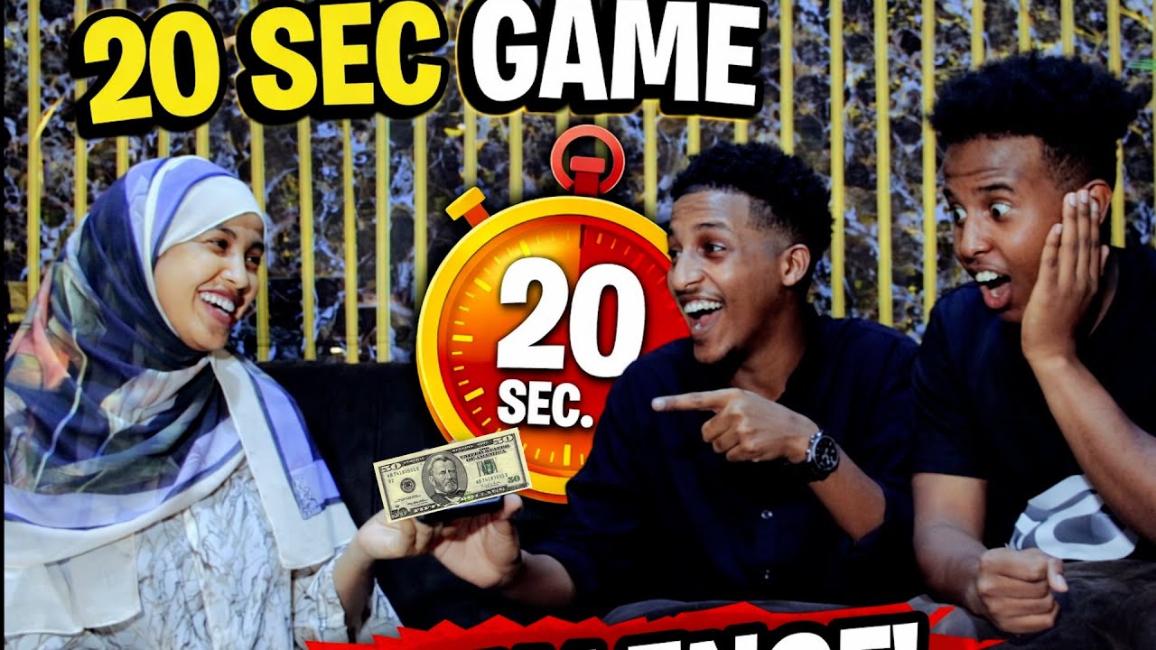 KU GUULAYSO $50 HADOO AAD 20 SEC KUSHEEGTO SU'AASHAAN!!😮😍