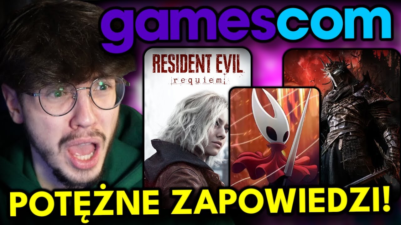 Obejrzałem GAMESCOM 2025..