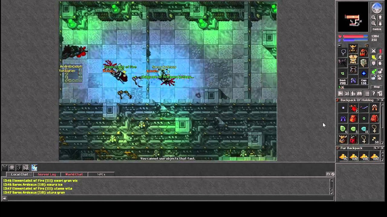 Tibia hardcore deepling hunt speed exp ek + ms by BoleqxTV