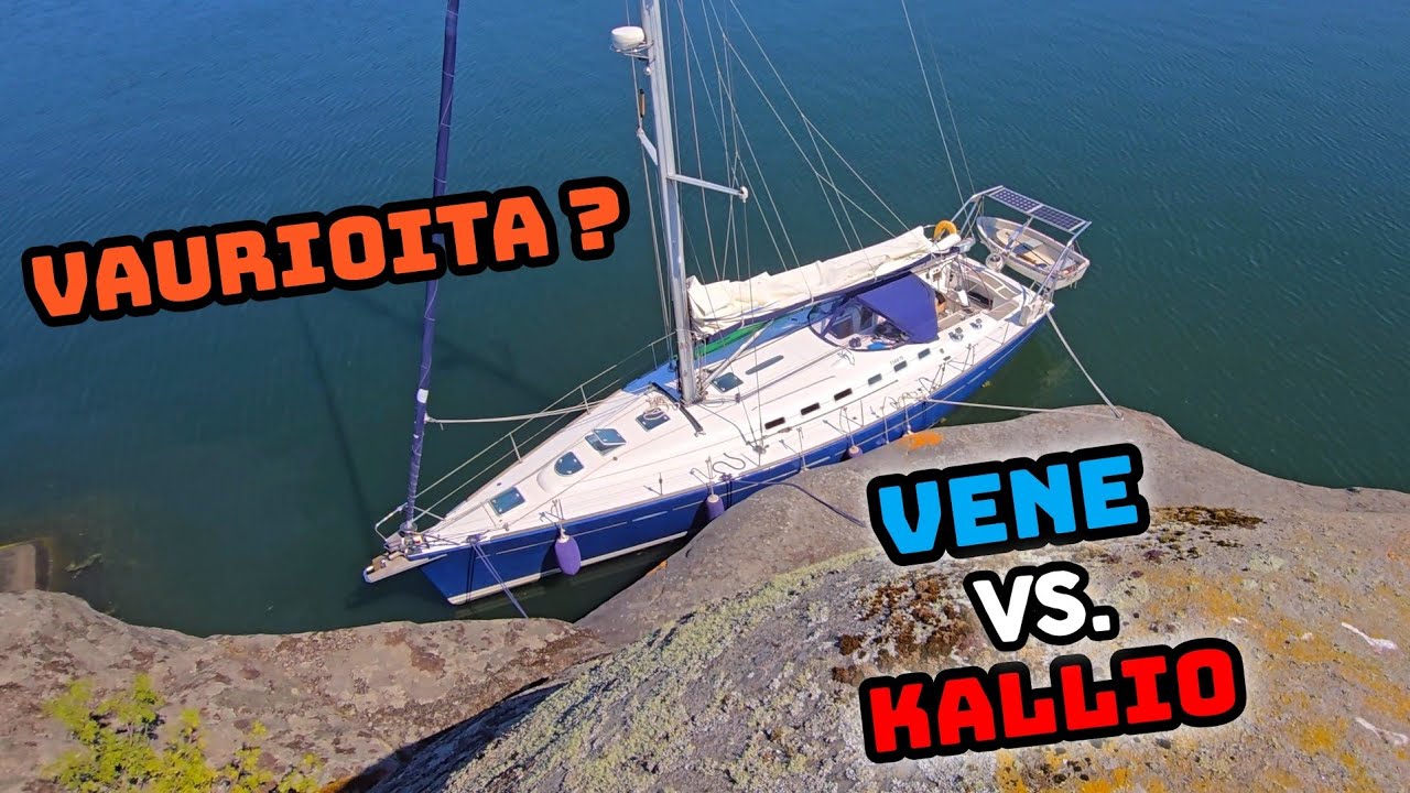 Isolla Veneellä Rantakallioon kiinni Kylkikiinnityksellä! Onnistuttiinko?