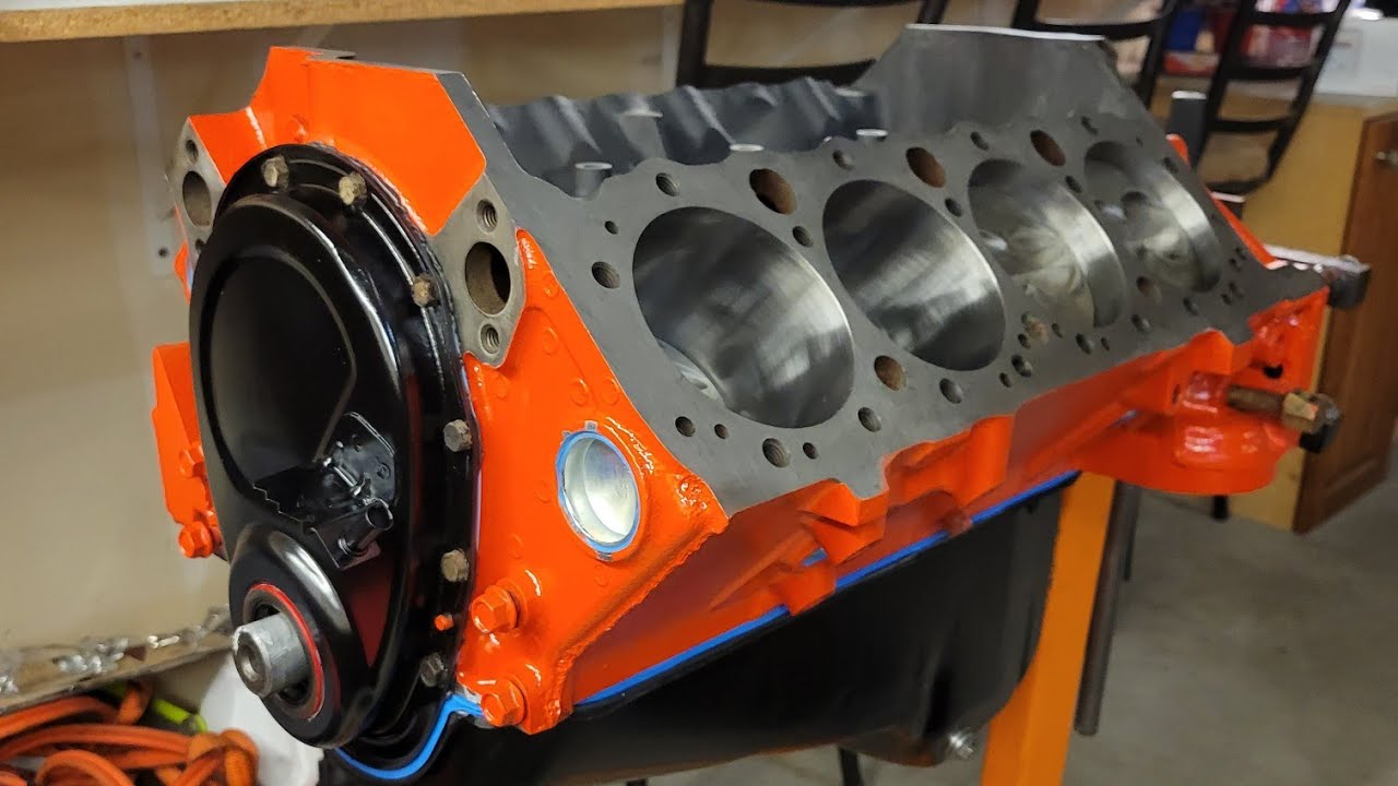 Chevy OBS Oil Pan install