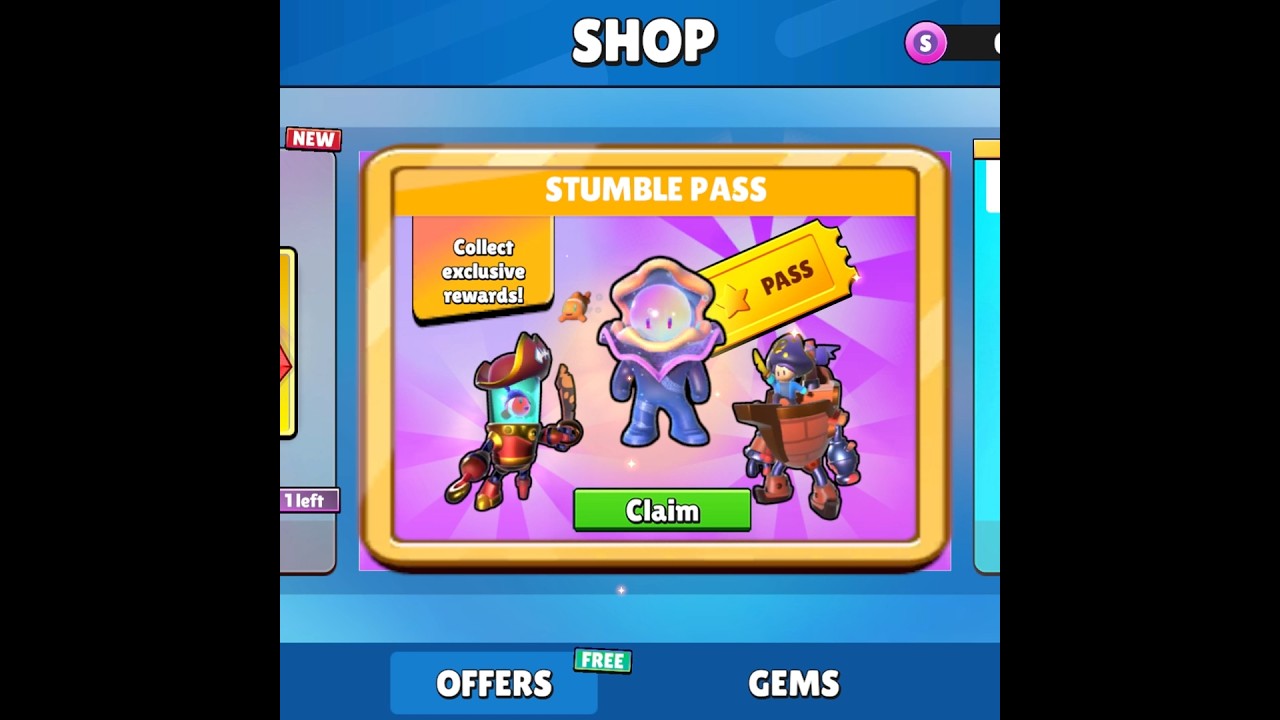 CLAIM ALL SKINS NEW STUMBLE PASS JUNE 2025 LEVEL MAX STUMBLE GUYS 🔥