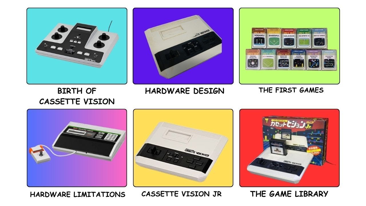 Epoch Cassette Vision Japan&rsquo;s Forgotten Console Explained in 10 Minutes