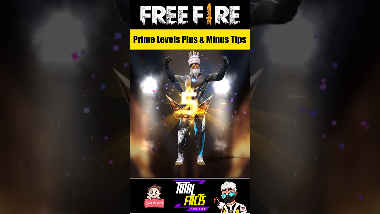 New Prime Level Plus & Minus Secret Tips 🤫 Free Fire