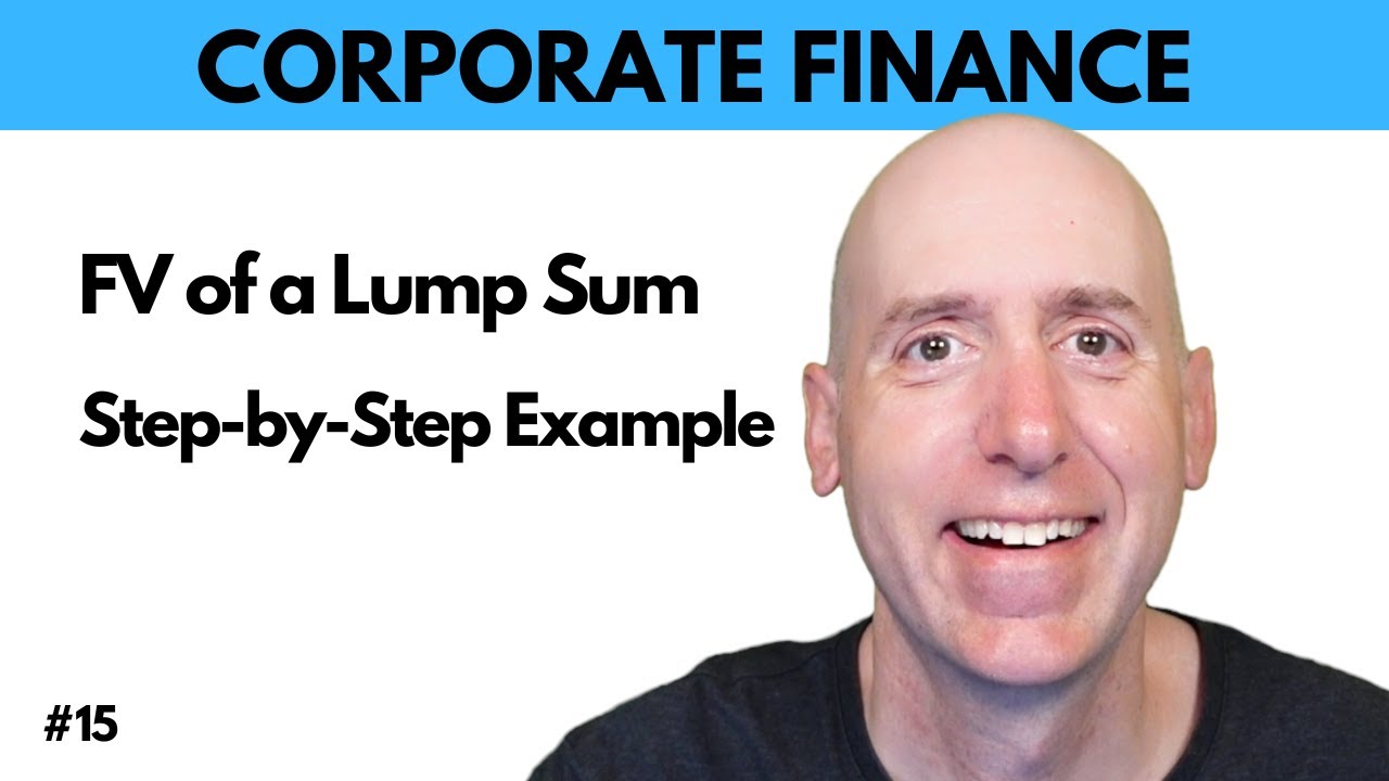 FIN 15 Future Value of a Lump Sum Calculations