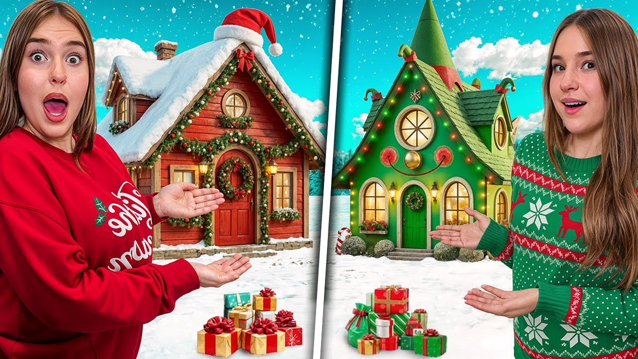 QUI CONSTRUIRA LA MEILLEURE CABANE DE NOËL? (Edition 2025)
