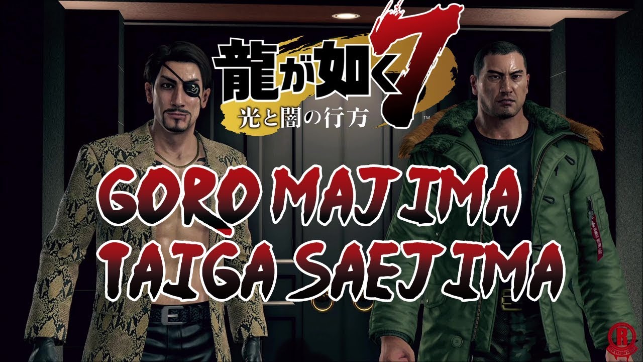 Yakuza 7: LIke A Dragon (PS4 PRO) Goro Majima & Taiga Saejima Boss Fight - Hard (PS4 PRO)