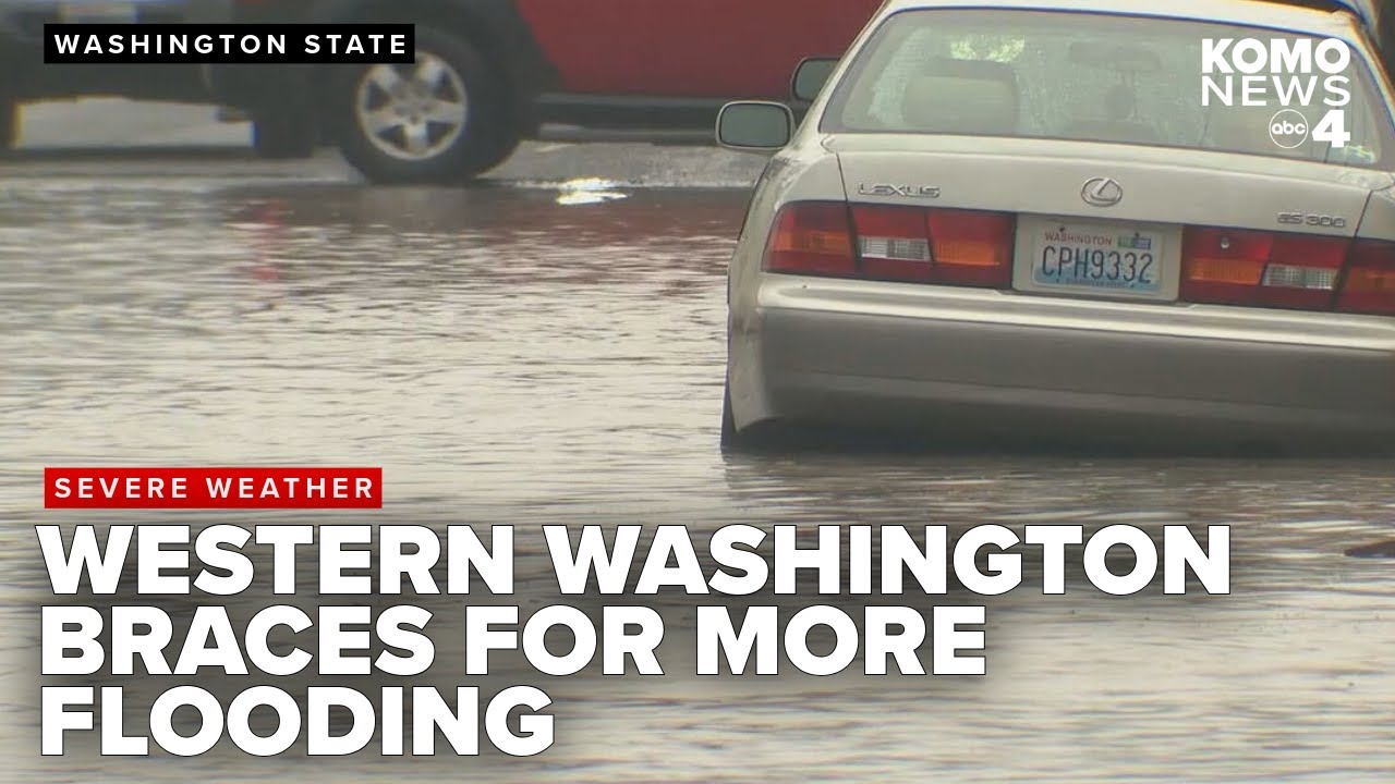 Heavy rain returns to western Washington, threatens more flooding through Thursday