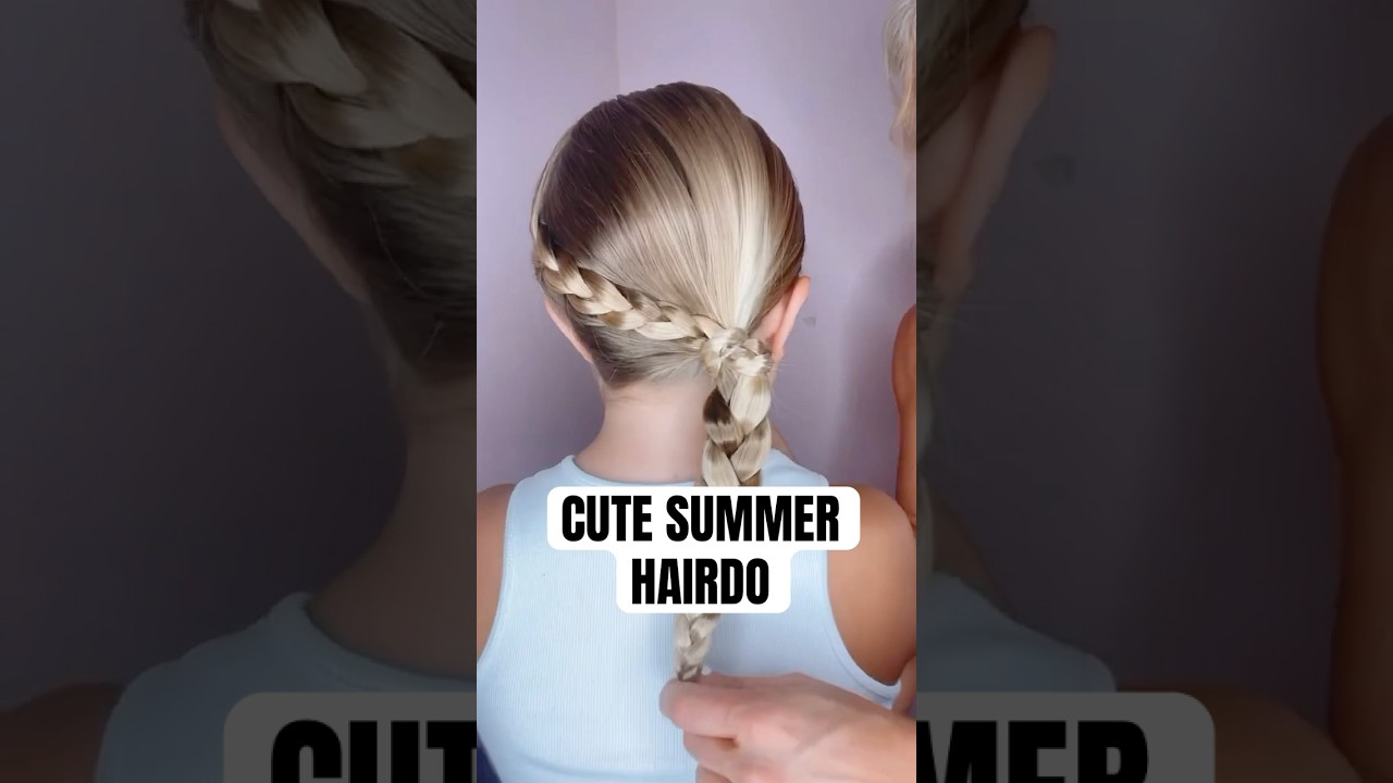 CUTE SUMMER HAIRDO | Audrey and Victoria #hairstyle PRODUCTS USED IN DESCRIPTION BELOW ⬇️