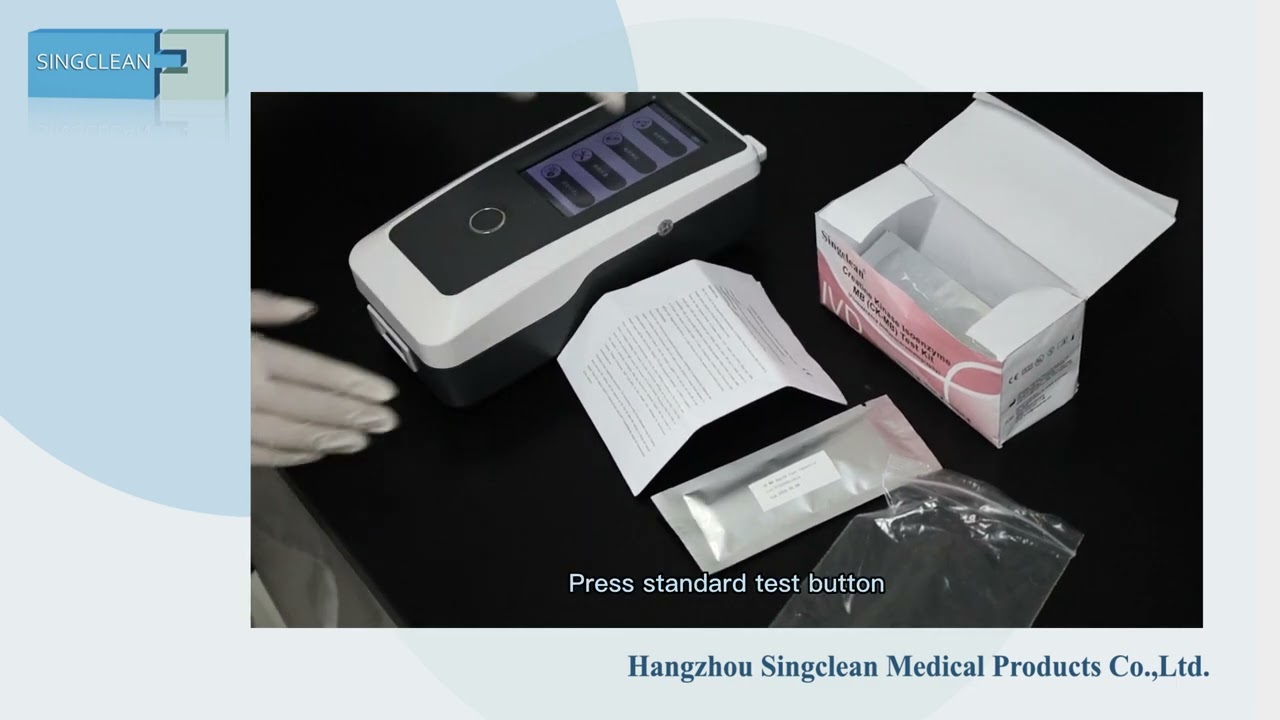 Singclean Creatine Kinase Isoenzyme MB (CK-MB) Test Kit (Fluorescence Immunochromatography)