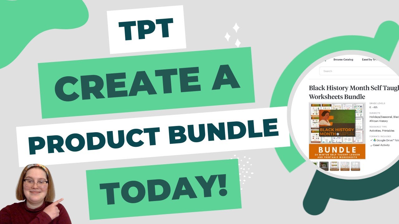 How To Create A TPT Product Bundle