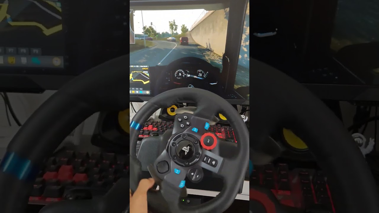 When you become a Pro Driver of ETS 2 🔥 #ets2 #eurotrucksimulator2 #logitechg29