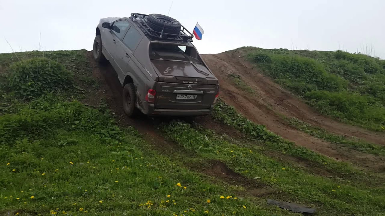 SsangYong Actyon Sports Differential Lockers Testing 1