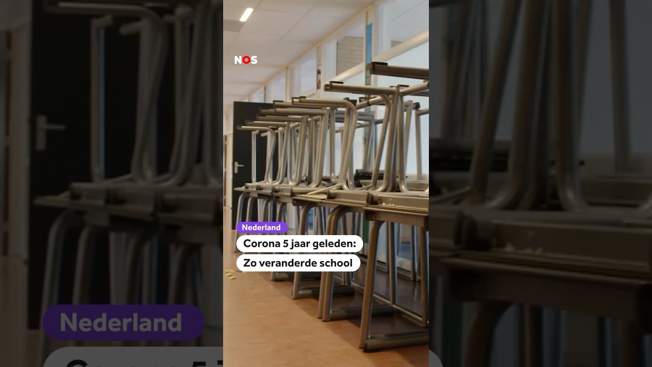 Corona 5 jaar geleden: Zo veranderde school