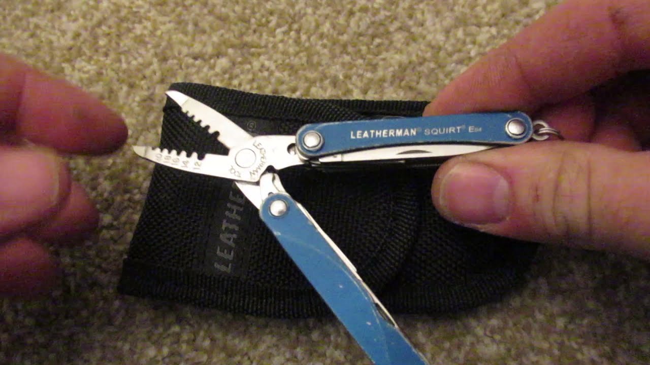 Electrician Multi Tool Leatherman ES4 Squirt