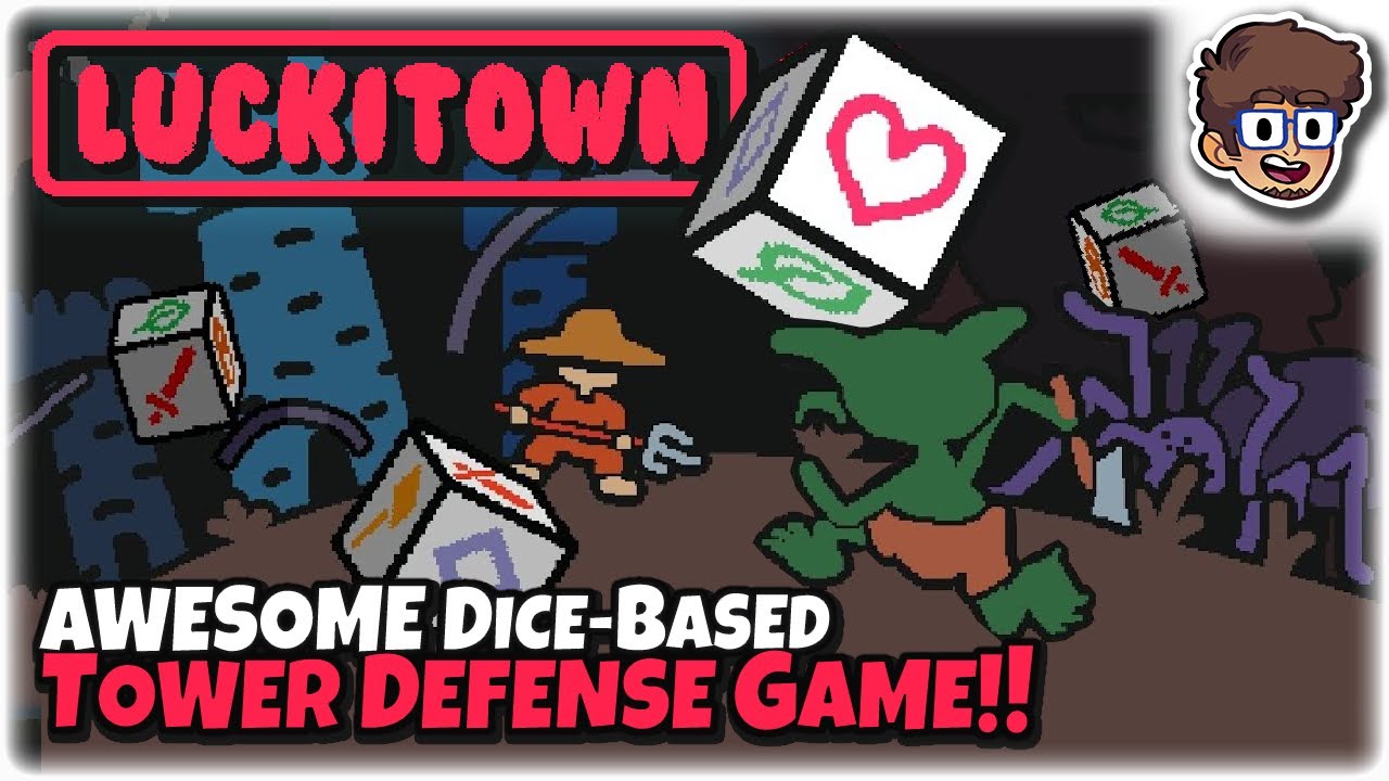 AWESOME DICE-BASED TOWER DEFENSE! | Let's Try: Luckitown | Gameplay