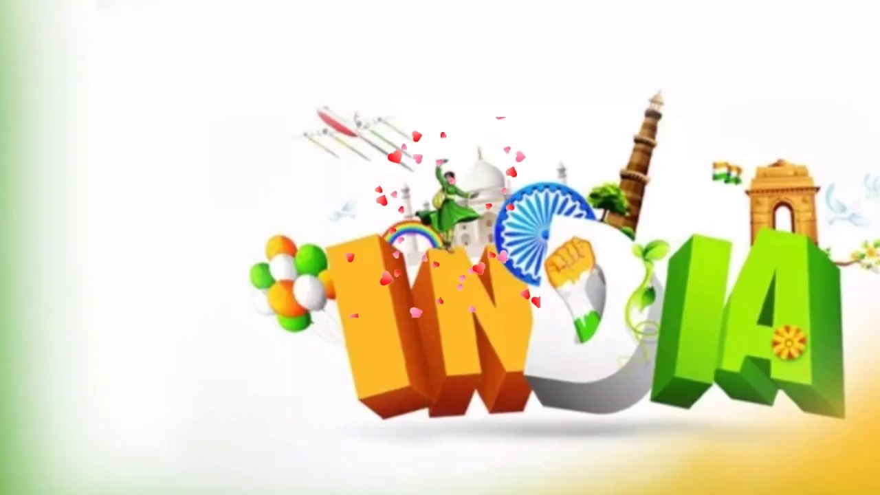 Independence day green screen background video 2019