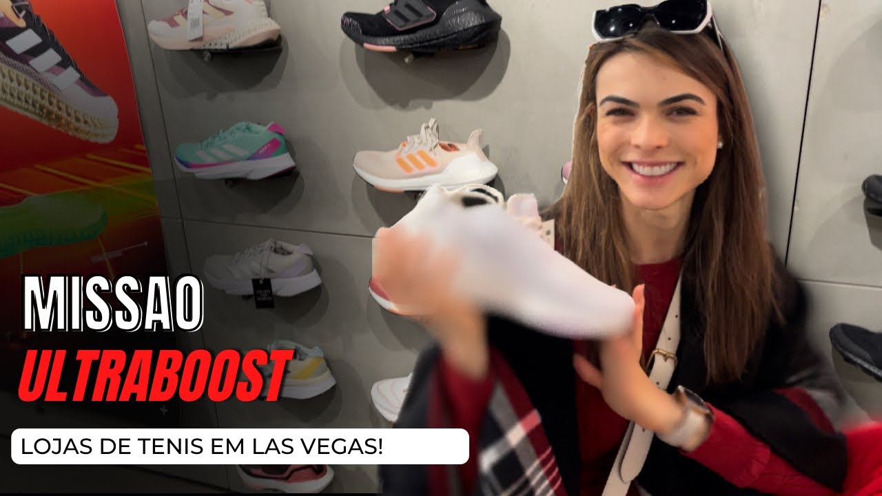 CONHEÇA AS LOJAS DE TÊNIS EM VEGAS! Missão Adidas Ultraboost