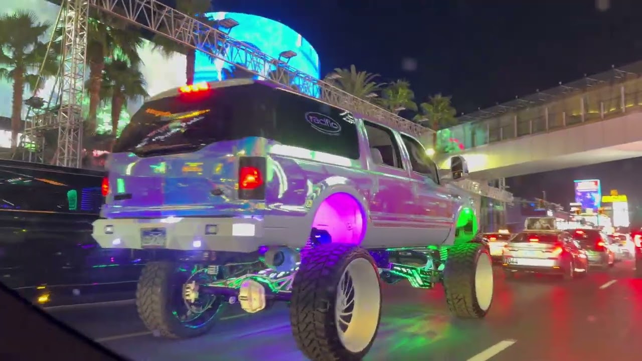 Cars of SEMA 2025 On The Las Vegas Strip