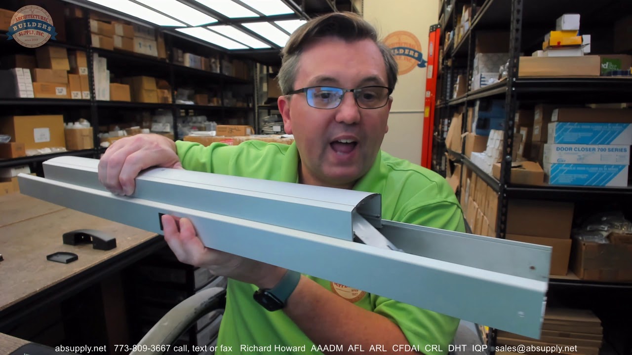 In 2   minutes How to Replace the Kawneer 133636 Dogging Device Package on the Kawneer 1786 Exit Dev