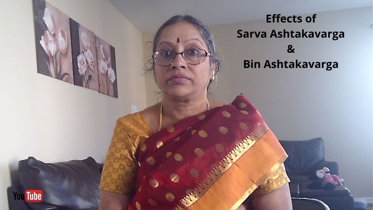 Amazing effects of Sarva Ashtakavargam and Bin Ashtakavarga  in Vedic Astrology clearly explained.