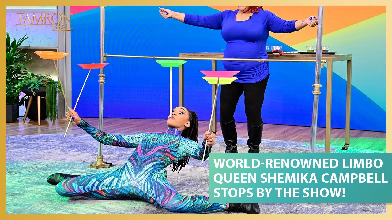 World-Renowned Limbo Queen Shemika Campbell Stops By the Show!