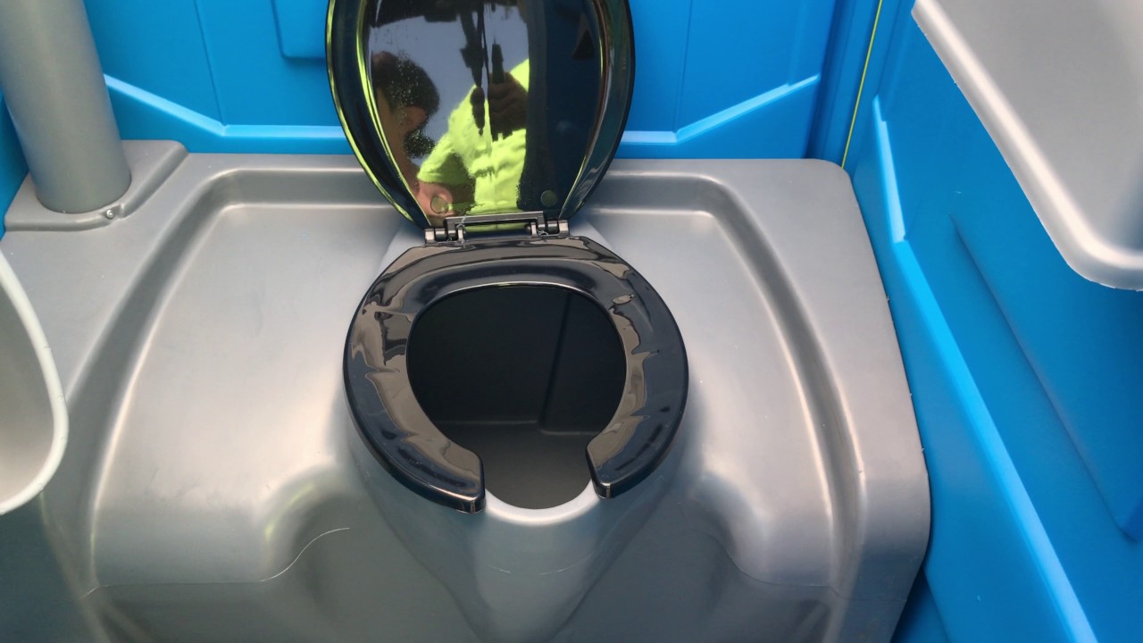 Standard Portable Toilet Available for rent in NJ and NYC from Potty Pros