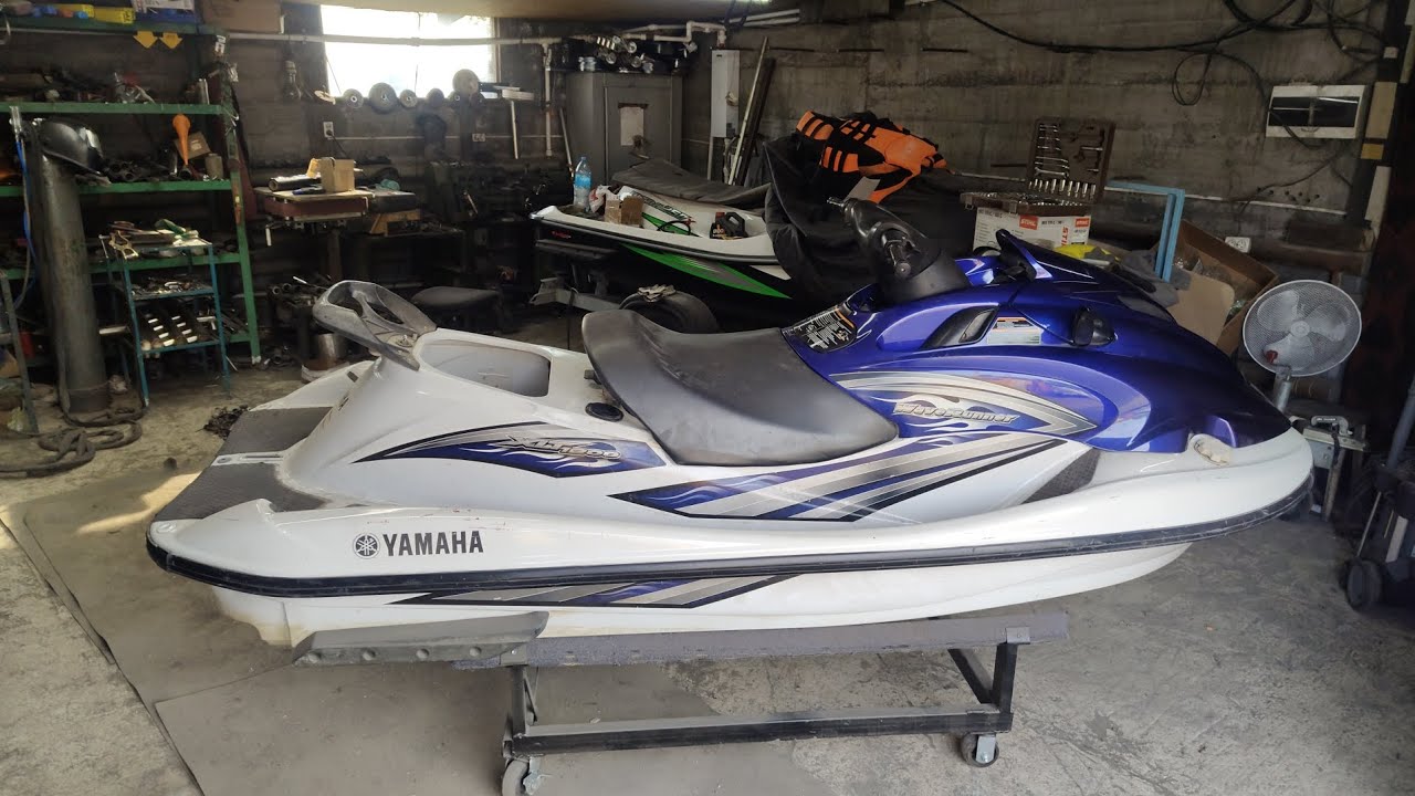 Свап гидроцикла YAMAHA XLT 1200 с автомобильным мотором NISSAN  2л 150л.с