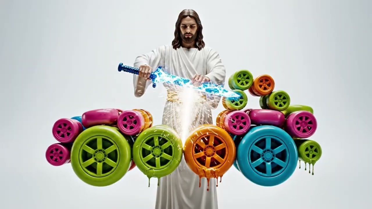 Jesus Cuts a Wheel Car… Then It EXPLODES at 5 Seconds! 😱