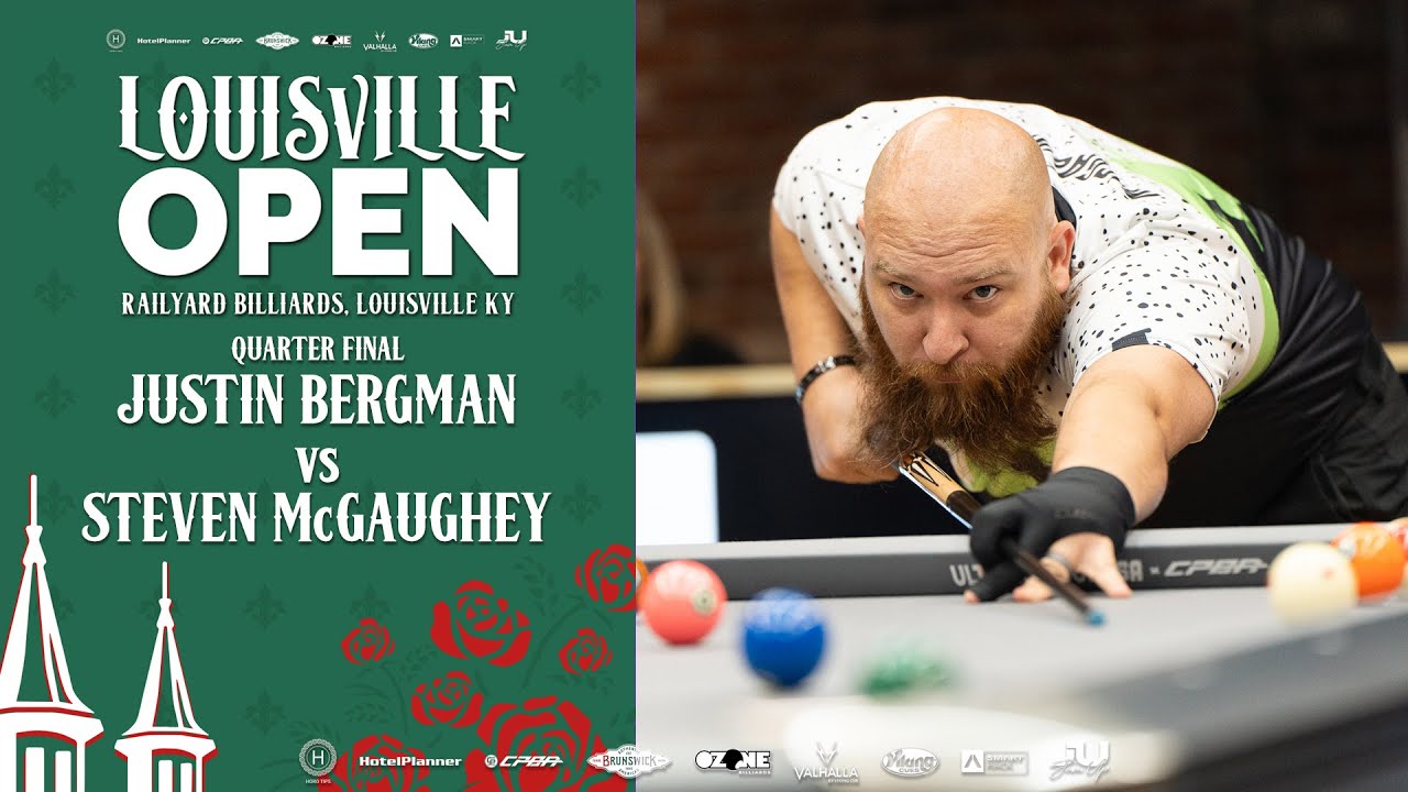 Louisville Open | Quarter Final | Justin Bergman vs Steven McGaughey