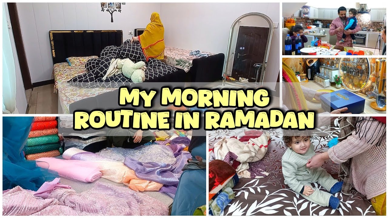 My Morning Routine In Ramadan | Eid Ki Shopping | Surprise Dinner For Hubby 💞
