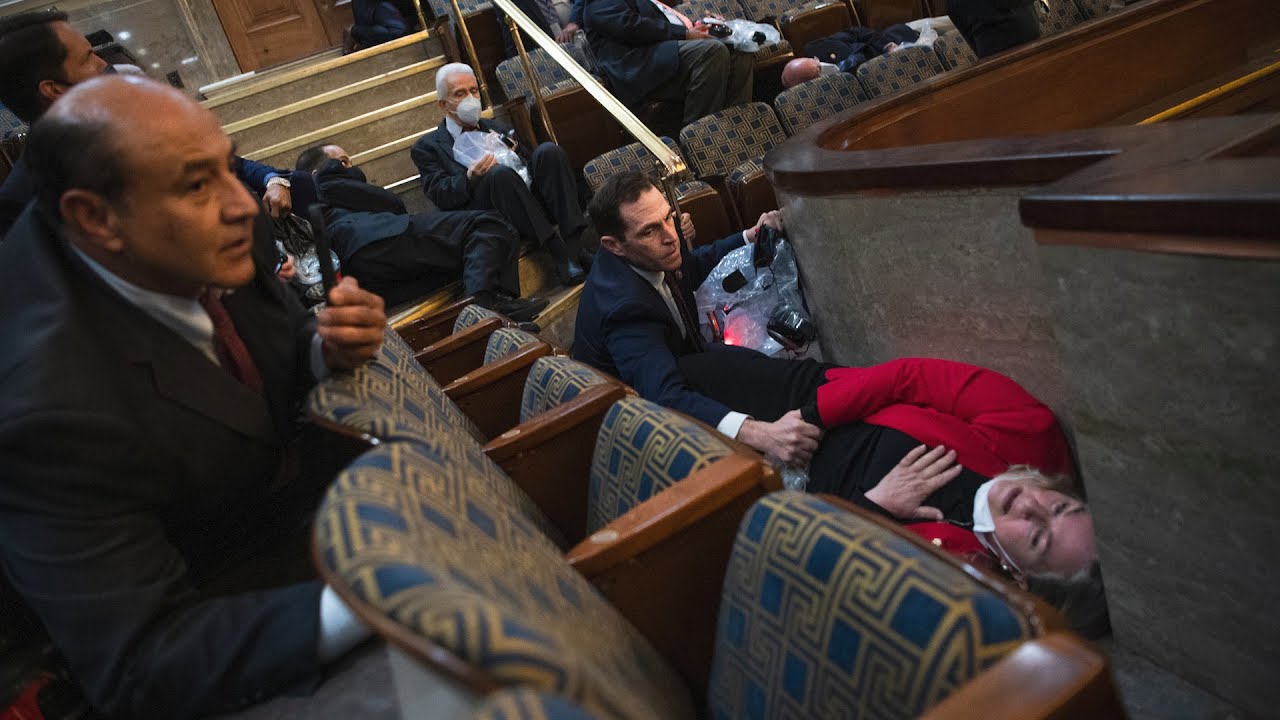 Capitol under siege: What we saw inside the chambers