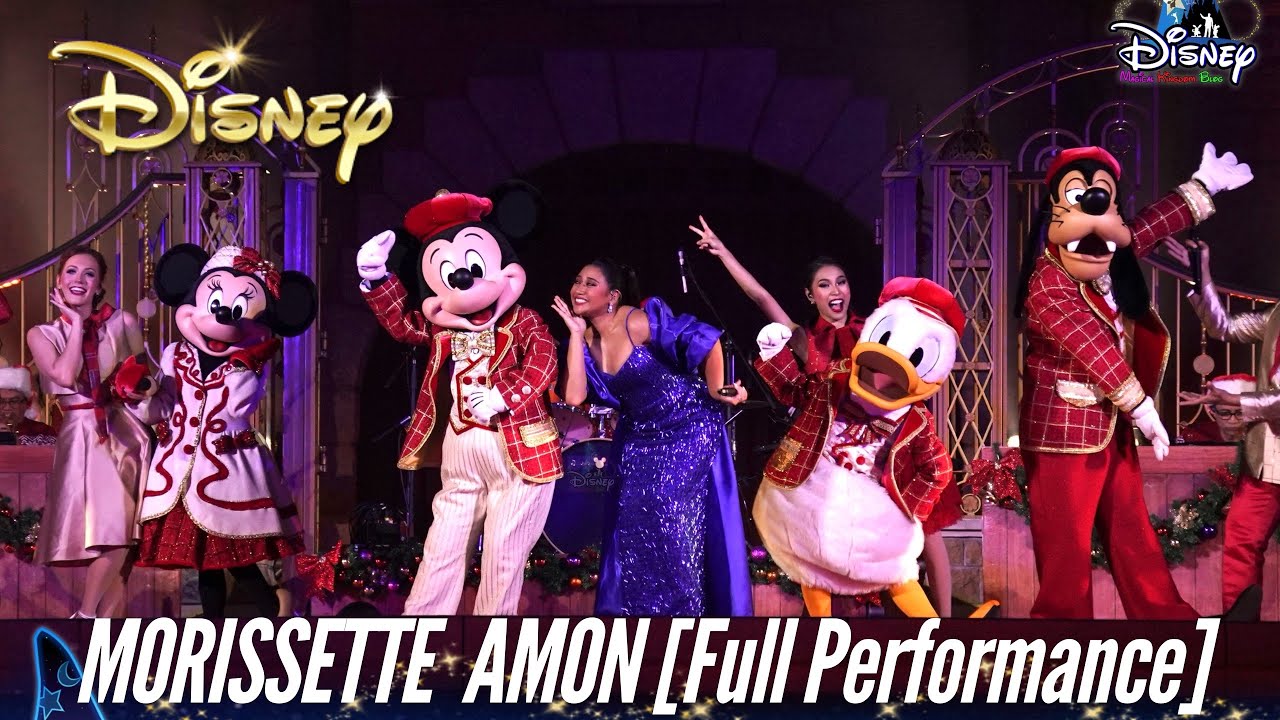 Morissette Amon performs in Hong Kong Disneyland (Nov. 30, 2024)