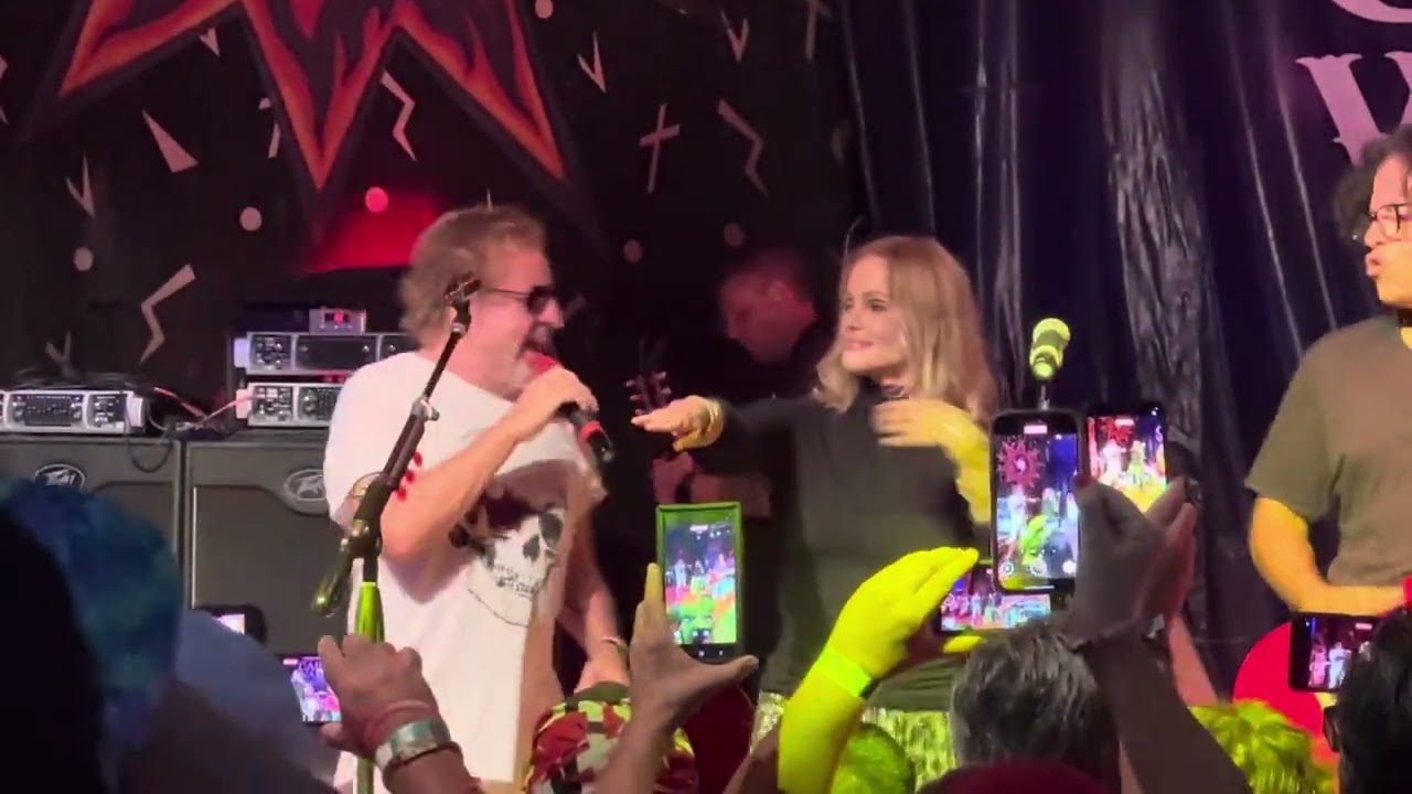 Cabo Wabo Birthday Bash. Sammy Hagar Belinda Carlisle Stevie Salas. We Got The Beat (Go Go’s song)